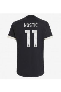 Fotbalové Dres Juventus Filip Kostic #11 Třetí Oblečení 2023-24 Krátký Rukáv